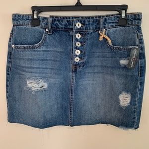 Vanilla Star mini jean skirt